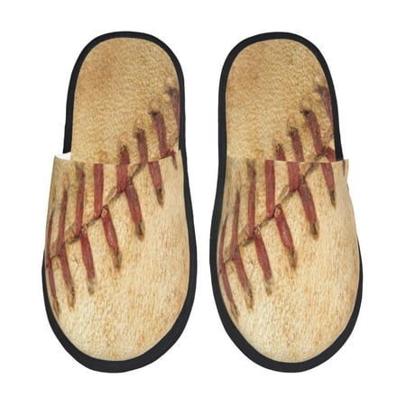 Sikiie Vintage Baseball Fuzzy Slip-on Slippers Warm Cozy Soft Lightweight Memory Foam Indoor House ShoesLarge
Sikiie Vintage Baseball Fuzzy Slip-on Slippers Warm Cozy Soft Lightweight Memory Foam Indoor House ShoesLarge