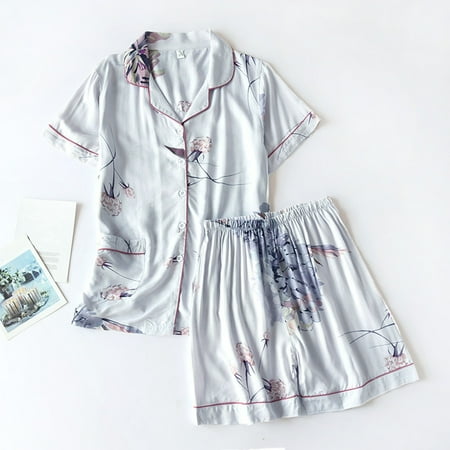 XIAOFFENN 2 Pieces Women s Pajamas Sets Cotton Pyjama Women s Pajamas Sleepwear Sets Spring Summer Homewear
XIAOFFENN 2 Pieces Women s Pajamas Sets Cotton Pyjama Women s Pajamas Sleepwear Sets Spring Summer Homewear