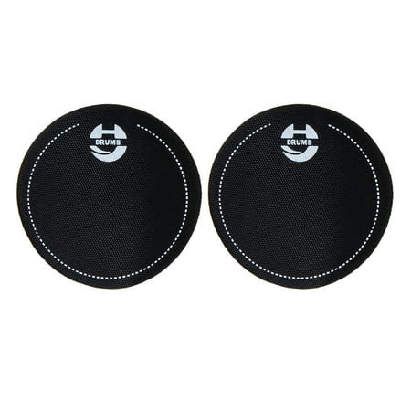 2Pcs Percussion Drum Set Anti-collision Reinforcement Sticker Single Step Sticker