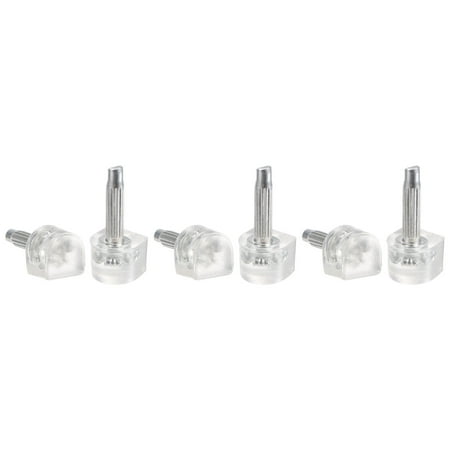 3 Pairs TPU High Heel Tips Shoes Replacement Tap Caps 3mm Pin 8x8mm U-Shape Heel Repair Caps Transparent
3 Pairs TPU High Heel Tips Shoes Replacement Tap Caps 3mm Pin 8x8mm U-Shape Heel Repair Caps Transparent