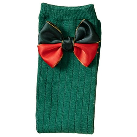 Lovskoo Little Girl S Christmas Knee High Socks Mid-Calf Socks Fall And Winter New Year S Socks Christmas Gift Stockings Suitable For 3-12 Years Old Age Green
Lovskoo Little Girl S Christmas Knee High Socks Mid-Calf Socks Fall And Winter New Year S Socks Christmas Gift Stockings Suitable For 3-12 Years Old Age Green