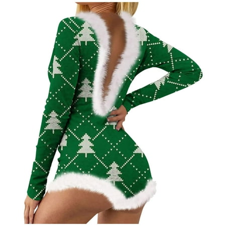 Womens Jumpsuits Romper Casual Winter Fall Christmas Print Long Sleeve Nightwear Bodysuit Playsuit Overalls
Womens Jumpsuits Romper Casual Winter Fall Christmas Print Long Sleeve Nightwear Bodysuit Playsuit Overalls