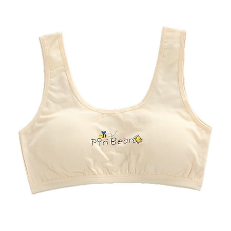 Girl Racerback Cotton Sport Training Bra Letter Print Wide Strap Underwear Bralette Seamless Layered Crop Top
Girl Racerback Cotton Sport Training Bra Letter Print Wide Strap Underwear Bralette Seamless Layered Crop Top