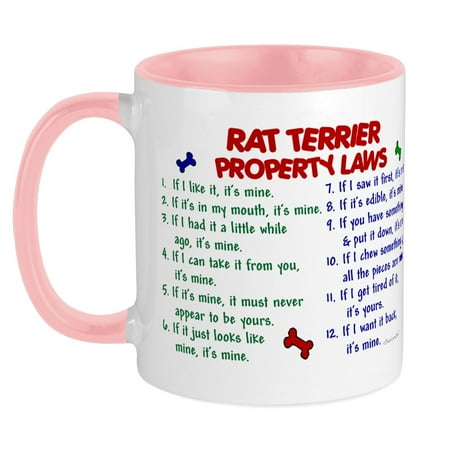 CafePress - Rat Terrier Property Laws 2 Mug - Ceramic Coffee Tea Novelty Mug Cup 11 oz
CafePress - Rat Terrier Property Laws 2 Mug - Ceramic Coffee Tea Novelty Mug Cup 11 oz