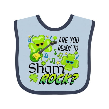 Inktastic Are You Ready to ShamROCK- Fun St. Patrick s Day Gift Baby Boy or Baby Girl Bib
Inktastic Are You Ready to ShamROCK- Fun St. Patrick s Day Gift Baby Boy or Baby Girl Bib