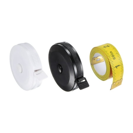 Uxcell 3pcs 60 and 79 Soft Retractable Measuring Tape with 150cm Multicolor Soft Ruler White Black
Uxcell 3pcs 60 and 79 Soft Retractable Measuring Tape with 150cm Multicolor Soft Ruler White Black
