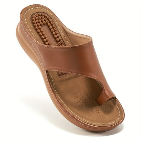 NAYUKA Solid Color Non Slip Massage Sports Sandals Wear Resistance Arch Support Outdoor Slippers Casual Versatile Breathable Beach Slides
NAYUKA Solid Color Non Slip Massage Sports Sandals Wear Resistance Arch Support Outdoor Slippers Casual Versatile Breathable Beach Slides