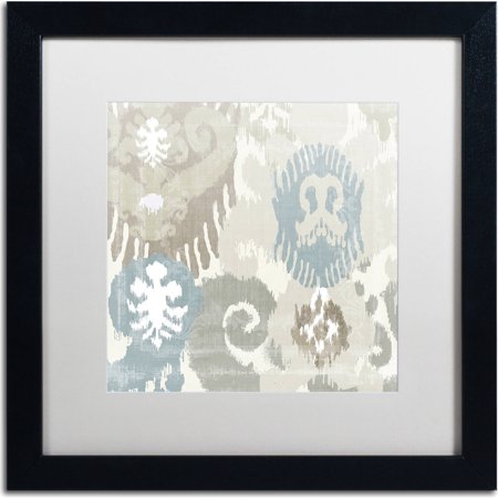 Trademark Fine Art "Beach Curry I" Canvas Art by Color Bakery, White Matte, Black Frame
