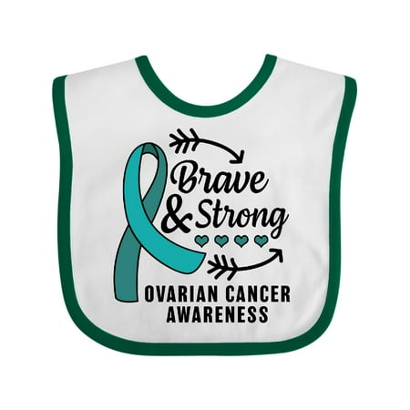 Inktastic Ovarian Cancer Awareness Brave and Strong with Arrows Gift Baby Boy or Baby Girl Bib
Inktastic Ovarian Cancer Awareness Brave and Strong with Arrows Gift Baby Boy or Baby Girl Bib