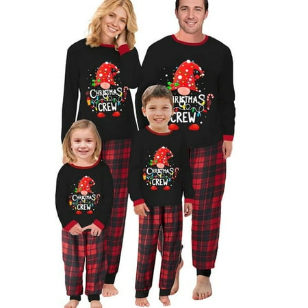 YiLvUst Matching Family Pajamas Sets Christmas PJ s Letter Print Top and Plaid Pants Jammies Sleepwear for Adult Kids
YiLvUst Matching Family Pajamas Sets Christmas PJ s Letter Print Top and Plaid Pants Jammies Sleepwear for Adult Kids