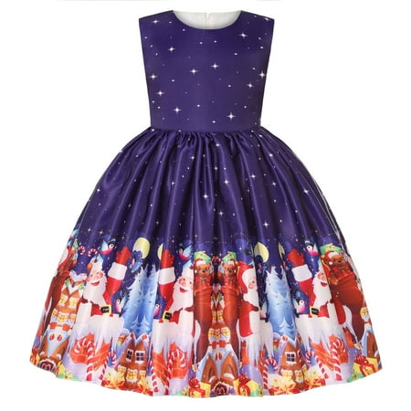 Kukoosong Toddler Baby Girls Dress Girls Baby Christmas Cosplay Long Skirt Santa Claus Print Princess Bowknot Performance Dress Skirt Christmas Dress Blue 3-4 Years
Kukoosong Toddler Baby Girls Dress Girls Baby Christmas Cosplay Long Skirt Santa Claus Print Princess Bowknot Performance Dress Skirt Christmas Dress Blue 3-4 Years