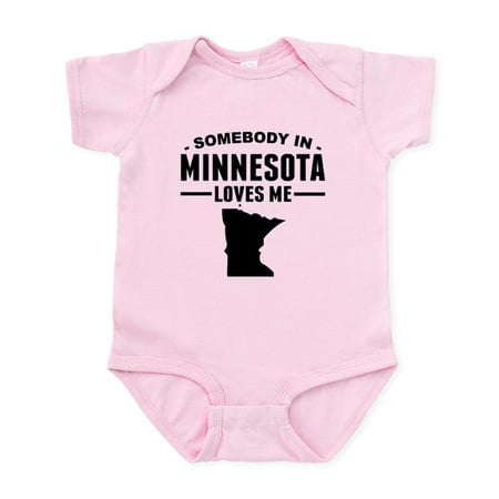 CafePress - Somebody In Minnesota Loves Me Body Suit - Baby Light Bodysuit Size Newborn - 24 Months
CafePress - Somebody In Minnesota Loves Me Body Suit - Baby Light Bodysuit Size Newborn - 24 Months