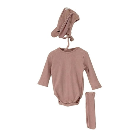Soft Bodysuit For Kids Baby Girls Boys Spring Autumn Solid Ribbed Long Sleeve Romper Bodysuit Rabbit Hat Socks Clothes
Soft Bodysuit For Kids Baby Girls Boys Spring Autumn Solid Ribbed Long Sleeve Romper Bodysuit Rabbit Hat Socks Clothes
