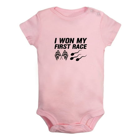 I Won My First Race Funny Rompers For Babies Newborn Baby Unisex Bodysuits Infant Jumpsuits Toddler 0-24 Months Kids One-Piece Oufits
I Won My First Race Funny Rompers For Babies Newborn Baby Unisex Bodysuits Infant Jumpsuits Toddler 0-24 Months Kids One-Piece Oufits