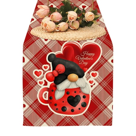 Jungdeepe Valentine s Day Table Flag Doll Pattern Home Decoration Tablecloth Party Atmosphere Decoration Props Decorations for Party Chef Table Valentines Day Table 14x108 Table for Girls Bedroom
Jungdeepe Valentine s Day Table Flag Doll Pattern Home Decoration Tablecloth Party Atmosphere Decoration Props Decorations for Party Chef Table Valentines Day Table 14x108 Table for Girls Bedroom