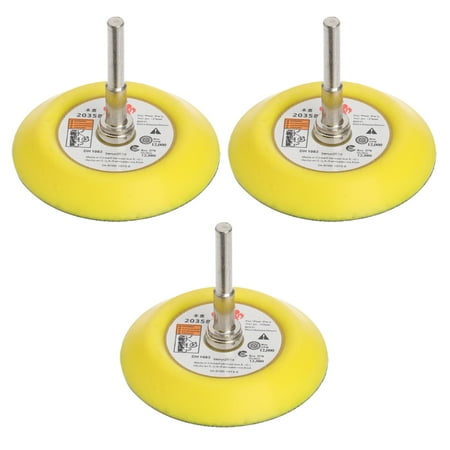 Tinksky 3Pcs 3-inches Electric Drill Self-adhesive Disc Wheel Polishing Grinding Plate with 6MM Sticks
Tinksky 3Pcs 3-inches Electric Drill Self-adhesive Disc Wheel Polishing Grinding Plate with 6MM Sticks