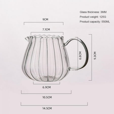 Clearance Creative Glass Cup Coffee Milk Tea Separator Cup Striped Heat-Resistant Glass with Handle
Clearance Creative Glass Cup Coffee Milk Tea Separator Cup Striped Heat-Resistant Glass with Handle