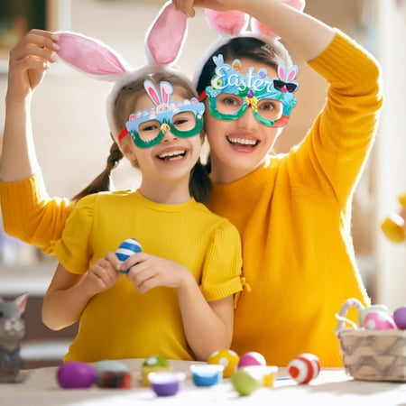 Kripyery Easter Glasses Cute Dress Up Felt Cartoon Bunny Pattern Eyeglass Party Decoration Children Gift
Kripyery Easter Glasses Cute Dress Up Felt Cartoon Bunny Pattern Eyeglass Party Decoration Children Gift