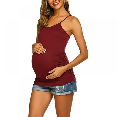 Maternity Tank Tops for Women Camisoles Basic Tops Maternity Shirt Vest Pregnancy Tee 1 Pack
Maternity Tank Tops for Women Camisoles Basic Tops Maternity Shirt Vest Pregnancy Tee 1 Pack