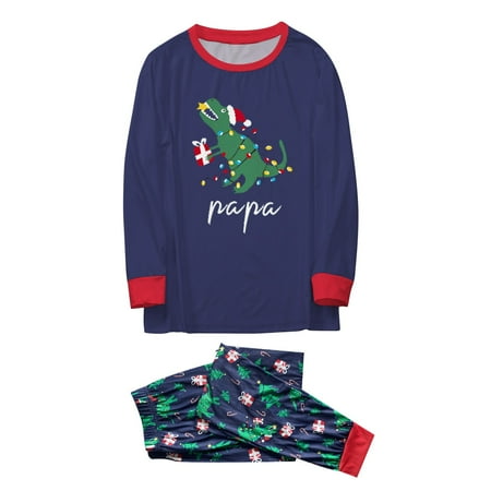 TAIAOJING Baby Family Jammies Matching Holiday Organic Cotton Pajamas Christmas Cute Dinosaur Letter Print Plaid Long Sleeve Top And Pants Soft And Comfortable Festive Mens Dad Style
TAIAOJING Baby Family Jammies Matching Holiday Organic Cotton Pajamas Christmas Cute Dinosaur Letter Print Plaid Long Sleeve Top And Pants Soft And Comfortable Festive Mens Dad Style