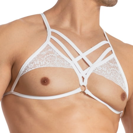 Mens Designer Sheer Criss-Cross Design Sheer Breathable The Hecate Top Bra
Mens Designer Sheer Criss-Cross Design Sheer Breathable The Hecate Top Bra
