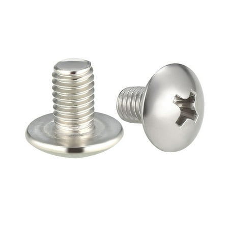 Machine Screws M5x8mm Phillips Screw 304 Stainless Steel Fasteners Bolts 20 Pcs