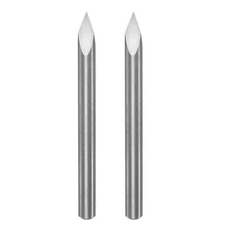 Uxcell 1/8 Shank 0.2mm Tip 45 Degree Carbide 3 Flutes Wood Engraving CNC Bits 2 Pack
Uxcell 1/8 Shank 0.2mm Tip 45 Degree Carbide 3 Flutes Wood Engraving CNC Bits 2 Pack