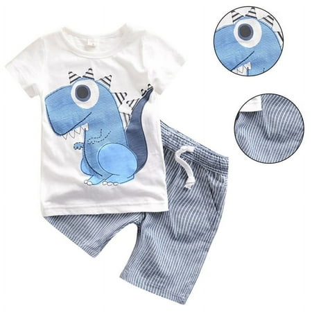 Maxcozy Cute Toddler Baby Boy s Dinosaurs Printing Short Sleeve Cotton Tops T-Shirt and Shorts 2Pcs/Sets
Maxcozy Cute Toddler Baby Boy s Dinosaurs Printing Short Sleeve Cotton Tops T-Shirt and Shorts 2Pcs/Sets