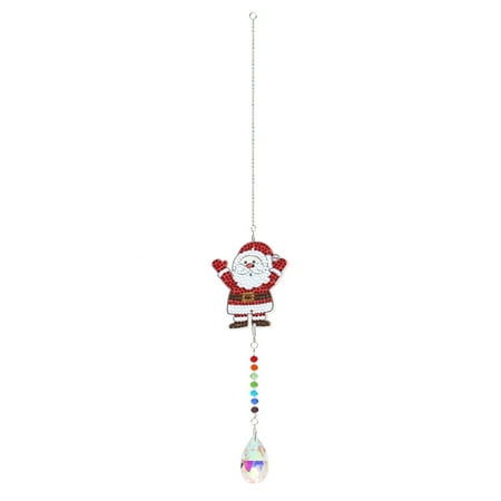 Riapawel Diy Diamond Painting Christmas Crystal Catcher Wind Chime Pendant Jewelry Rhinestone Hanging Ormanent For Home
Riapawel Diy Diamond Painting Christmas Crystal Catcher Wind Chime Pendant Jewelry Rhinestone Hanging Ormanent For Home