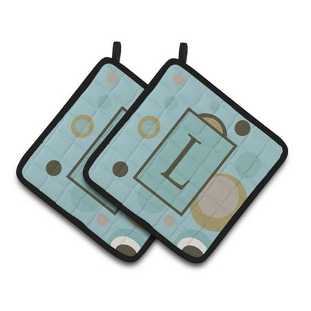 Caroline s Treasures CJ1013-LPTHD Letter L Initial Monogram - Blue Dots Pair of Pot Holders 7.5HX7.5W multicolor
Caroline s Treasures CJ1013-LPTHD Letter L Initial Monogram - Blue Dots Pair of Pot Holders 7.5HX7.5W multicolor