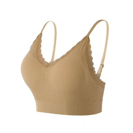 Knosfe Women s Support Bras Comfort Wireless Bra Strap Bralette for Women Free Size
Knosfe Women s Support Bras Comfort Wireless Bra Strap Bralette for Women Free Size