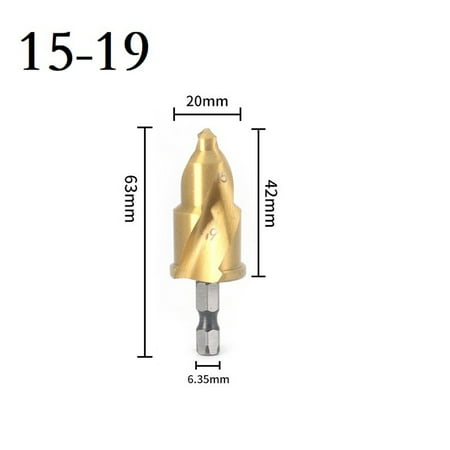 Spiral Countersink Drill Bit 1/4 Hex HSS Center Punch Tool Water Pipe Expansion
Spiral Countersink Drill Bit 1/4 Hex HSS Center Punch Tool Water Pipe Expansion
