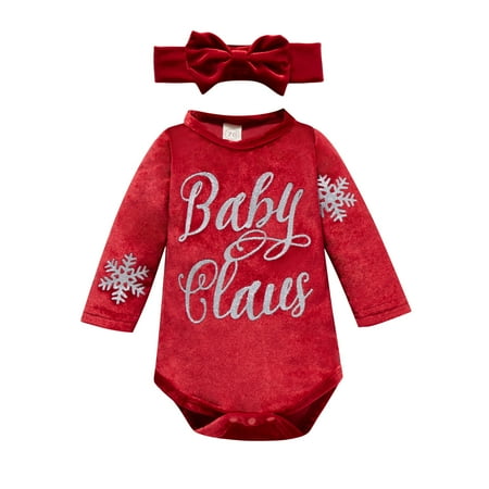 Larisalt Bodysuit For Baby Girl Baby Girls Clothes Girl Ruffle Long Sleeve Romper Jumpsuit Bowknot Headband Red
Larisalt Bodysuit For Baby Girl Baby Girls Clothes Girl Ruffle Long Sleeve Romper Jumpsuit Bowknot Headband Red