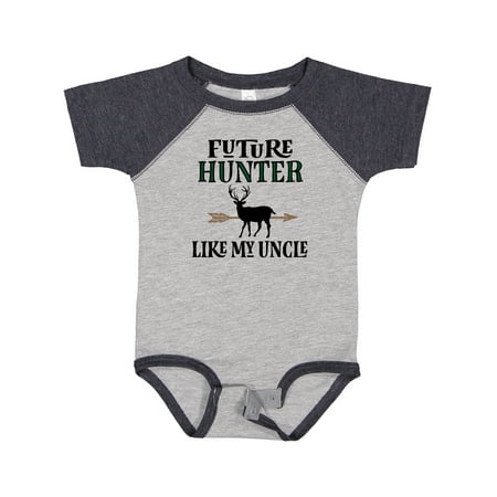 Inktastic Hunting Future Hunter Like Uncle Gift Baby Boy or Baby Girl Bodysuit
