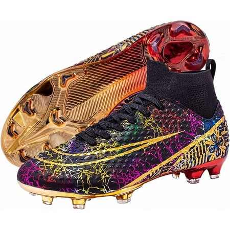 HESBITEUL Soccer Cleats for Mens Womens Youth FG Football Boots Outdoor Breathable Training Sneaker Shoes
HESBITEUL Soccer Cleats for Mens Womens Youth FG Football Boots Outdoor Breathable Training Sneaker Shoes