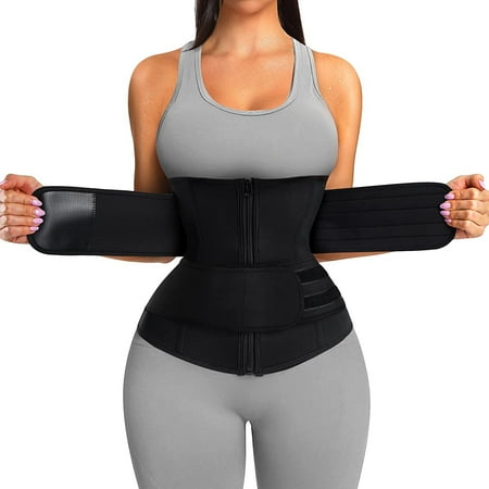 Lilvigor Workout Waist Trainer Corset for Women Neoprene Sauna Sweat Waist Trimmer Cincher Slimming Body Shaper Belt Girdle
Lilvigor Workout Waist Trainer Corset for Women Neoprene Sauna Sweat Waist Trimmer Cincher Slimming Body Shaper Belt Girdle
