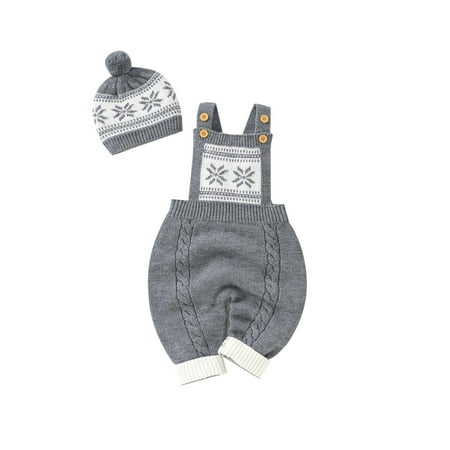 Xiulive Baby Autumn Winter Christmas Snowstorm Jumpsuit Baby Knitted Bodysuit Climbing Suit + Hat Set Casual Soft Outfits
Xiulive Baby Autumn Winter Christmas Snowstorm Jumpsuit Baby Knitted Bodysuit Climbing Suit + Hat Set Casual Soft Outfits