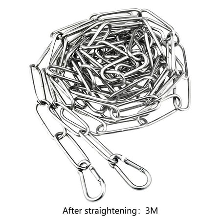 LnjYIGJ Organization and Storage Stainless Steel Chain Lifting Clothes Chain Overstrikin Clothesline Chain
LnjYIGJ Organization and Storage Stainless Steel Chain Lifting Clothes Chain Overstrikin Clothesline Chain