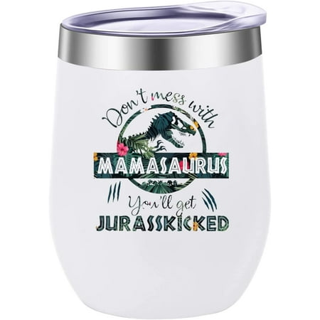 Mom Birthday Gifts - Christmas Gifts For Mom From Daughter Son Husband Kids -Cute Gifts For New Mom Wife Women - Funny Mothers Day Presents - 12 oz Wine Coffee Mamasaurus Tumbler Cups with Lid
Mom Birthday Gifts - Christmas Gifts For Mom From Daughter Son Husband Kids -Cute Gifts For New Mom Wife Women - Funny Mothers Day Presents - 12 oz Wine Coffee Mamasaurus Tumbler Cups with Lid