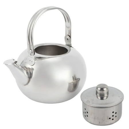 Teakettle Teapot Tea Kettle Stainless Steel Teakettle Teapot Stovetop Teapot Set For Kitchen Restaurant Silver 16cm 1.2L
Teakettle Teapot Tea Kettle Stainless Steel Teakettle Teapot Stovetop Teapot Set For Kitchen Restaurant Silver 16cm 1.2L