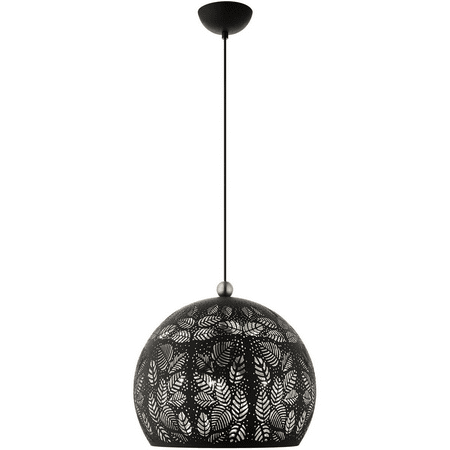 Black with Brushed Nickel Accents Tone Finish Pendants Steel Medium 17 Long 3 Light Fixture
Black with Brushed Nickel Accents Tone Finish Pendants Steel Medium 17 Long 3 Light Fixture