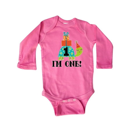 Inktastic First Birthday Outfit Turtle 1 Year Old Gift Baby Boy or Baby Girl Long Sleeve Bodysuit
Inktastic First Birthday Outfit Turtle 1 Year Old Gift Baby Boy or Baby Girl Long Sleeve Bodysuit