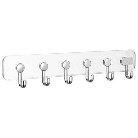 Gardenne Bathroom Wall Hooks Multifunctional Hanger Multifunctional Self Adhesive Wall Hooks Seamless Punch free Installation Storage Hanger with 6 Hooks Kitchen Bathroom Strong Row
Gardenne Bathroom Wall Hooks Multifunctional Hanger Multifunctional Self Adhesive Wall Hooks Seamless Punch free Installation Storage Hanger with 6 Hooks Kitchen Bathroom Strong Row