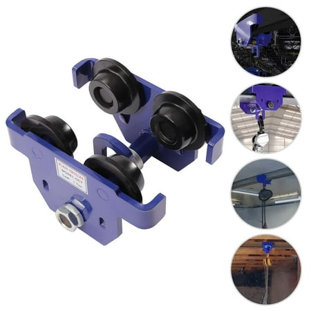 DENEST 1T 2200LB Dual Wheels Push Beam Trolley Manual Crane Trolley Hoist Effort Saving
DENEST 1T 2200LB Dual Wheels Push Beam Trolley Manual Crane Trolley Hoist Effort Saving