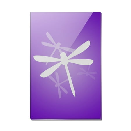 Purple Dragonfly Dragonflies Rectangle Acrylic Fridge Refrigerator Magnet
Purple Dragonfly Dragonflies Rectangle Acrylic Fridge Refrigerator Magnet
