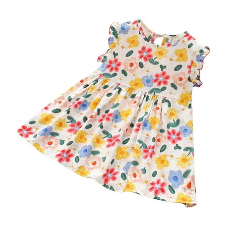 Toddler Kids Baby Girls Cute Dress Summer Round Neck Print Flying Sleeve Dresses Ruffle Sleeveless Dress
Toddler Kids Baby Girls Cute Dress Summer Round Neck Print Flying Sleeve Dresses Ruffle Sleeveless Dress