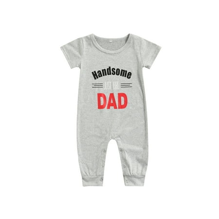 Canrulo Newborn Infant Baby Girl Boy Funny Romper Short Sleeve Letter Print Bodysuit Jumpsuit Playsuit Gray 6-9 Months
Canrulo Newborn Infant Baby Girl Boy Funny Romper Short Sleeve Letter Print Bodysuit Jumpsuit Playsuit Gray 6-9 Months