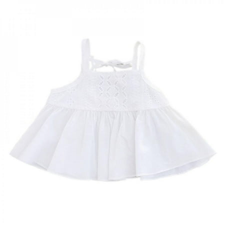 Toddler Kids Clothes Summer Girls Sweet Princess Sling Tops Solid Color Thin Straps Tops for Children Fashion Clothes
Toddler Kids Clothes Summer Girls Sweet Princess Sling Tops Solid Color Thin Straps Tops for Children Fashion Clothes