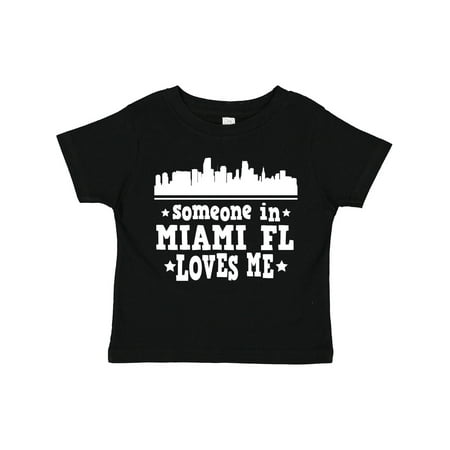 Inktastic Miami Florida Someone Loves Me City Skyline Gift Toddler Boy or Toddler Girl T-Shirt
Inktastic Miami Florida Someone Loves Me City Skyline Gift Toddler Boy or Toddler Girl T-Shirt