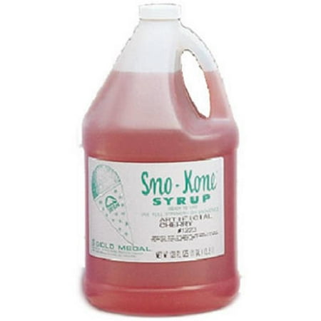 Gold Medal Products Co Sno-Kone GAL Cher Syrup 4 Pack